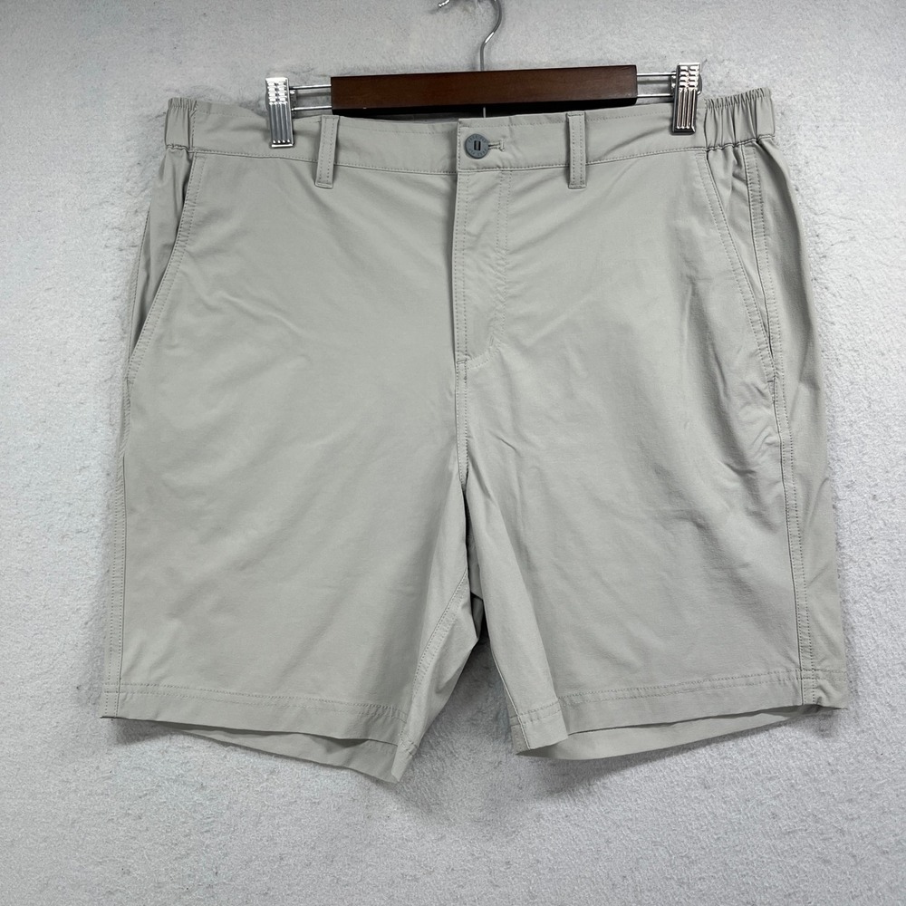 Free Fly Shorts Mens Large Beige Latitude Performance Quick Dry Outdoor Gorpcore